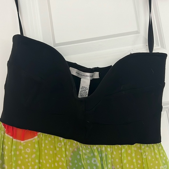 Diane Von Furstenberg Multi-Color Silk Dress - Picture 2 of 5